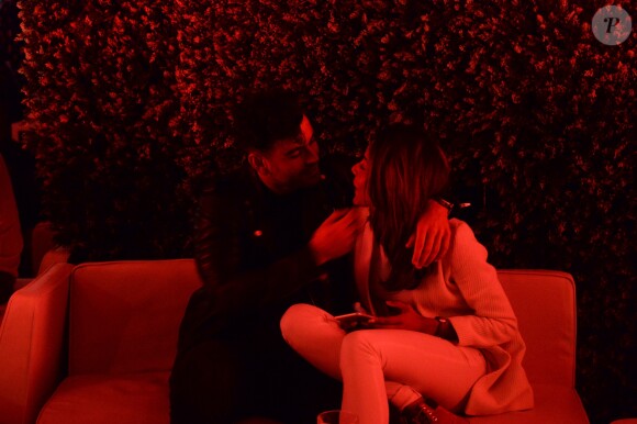 Exclusif - Ricardo et Nehuda (Les Anges 8) au nightclub le Gotha à Cannes pendant le 69e Festival International du Film de Cannes le 13 mai 2016.