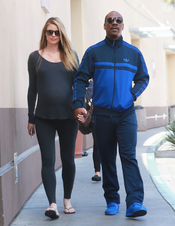 Eddie Murphy et Paige Butcher à Studio City, le 30 avril 2016