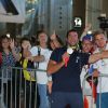Maxime Beaumont - Retour à Paris des athlètes français des Jeux olympiques de Rio 2016 à l'aéroport de Roissy le 23 août 2016.