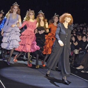 Défilé Sonia Rykiel à Paris. Mars 2005.