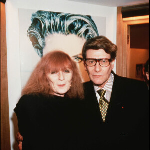 SONIA RYKIEL - LES 40 ANS DE CARRIERE DE "YVES SAINT LAURENT" A L'INSTITUT DE BEAUTE "YVES SAINT LAURENT" A PARIS 08/12/1992 - Paris