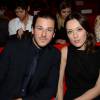 Gaspard Ulliel et sa compagne Gaëlle Pietri - La 20e cérémonie des Prix Lumières à l'espace Pierre Cardin à Paris, le 2 février 2015