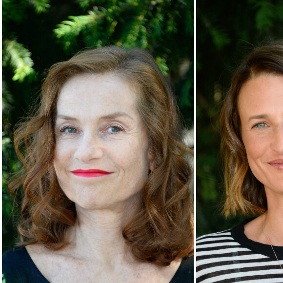 Isabelle Huppert, Camille Cottin et Romain Duris au Festival du film francophone d'Angoulême - Jour 6 le 27 août 2016. © Coadic Guirec / Bestimage 