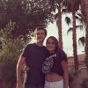 René-Charles et ses amis posent sur Instagram. Le 28 août 2016.
