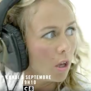 Enora Malagré dans la bande annonce de Touche pas à mon poste, le 29 août 2016.