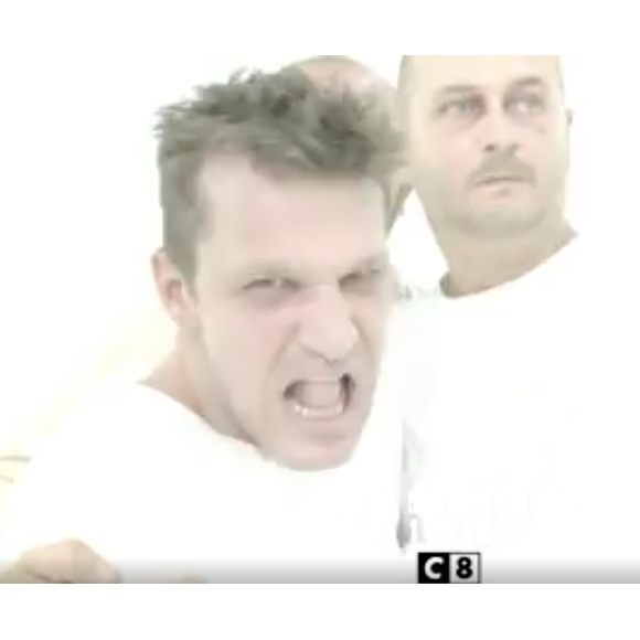 Benjamin Castaldi et Cauet dans la bande annonce de Touche pas à mon poste, le 29 août 2016.