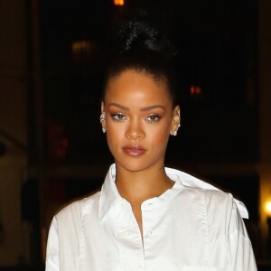 Rihanna et Drake se rendant au restaurant Nobu à New York le 29 août 2016