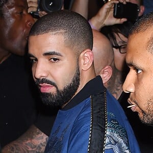 Drake se rendant à la ''Rihanna's VMA After Party'' à New York, le 28 août 2016.