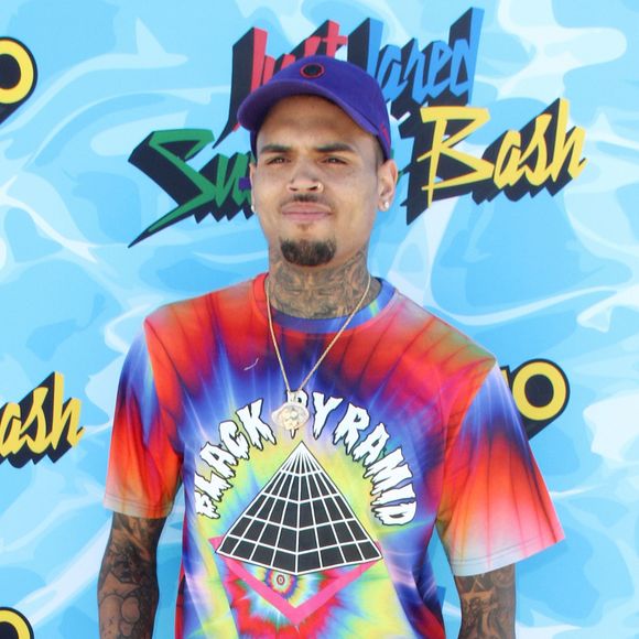 Chris Brown - Célébrités lors de la soirée "Just Jared Summer Bash" à Los Angeles le 13 aout 2016.