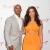 Ashley Graham et son mari Justin Ervin à la soirée One Night for Life au théâtre Apollo à New York, le 27 août 2016 © CPA/Bestimage