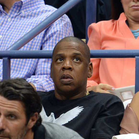 Beyoncé et son mari Jay Z pendant l'US Open 2016 au USTA Billie Jean King National Tennis Center à Flushing Meadow, New York, le 1er Septembre 2016.