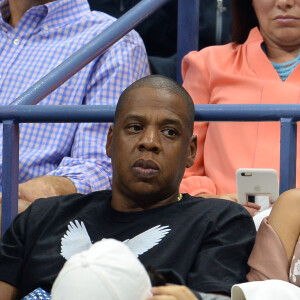 Beyoncé et son mari Jay Z pendant l'US Open 2016 au USTA Billie Jean King National Tennis Center à Flushing Meadow, New York, le 1er Septembre 2016.