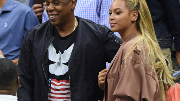 Beyoncé et Jay-Z, au premier rang pour applaudir leur copine Serena Williams