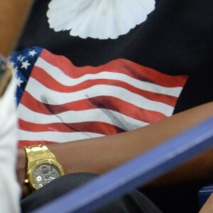 Beyoncé et son mari Jay Z pendant l'US Open 2016 au USTA Billie Jean King National Tennis Center à Flushing Meadow, New York, le 1er Septembre 2016.