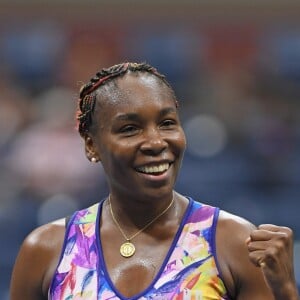 Venus Williams pendant l'US Open 2016 au USTA Billie Jean King National Tennis Center à Flushing Meadow, New York, le 1er Septembre 2016.