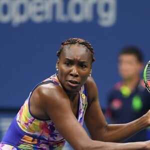 Venus Williams pendant l'US Open 2016 au USTA Billie Jean King National Tennis Center à Flushing Meadow, New York, le 1er Septembre 2016.