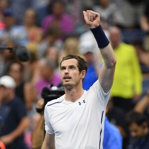 Andy Murray pendant l'US Open 2016 au USTA Billie Jean King National Tennis Center à Flushing Meadow, New York City, New York, Etats-Unis, le 1er Septembre 2016.  Andy Murray on Day Four of the 2016 US Open at the USTA Billie Jean King National Tennis Center in the Flushing neighborhood of the Queens borough of New York City, New York, USA on September 1st, 2016.01/09/2016 - New York