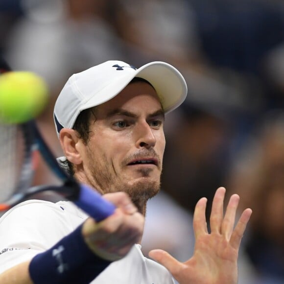 Andy Murray pendant l'US Open 2016 au USTA Billie Jean King National Tennis Center à Flushing Meadow, New York City, New York, Etats-Unis, le 1er Septembre 2016.  Andy Murray on Day Four of the 2016 US Open at the USTA Billie Jean King National Tennis Center in the Flushing neighborhood of the Queens borough of New York City, New York, USA on September 1st, 2016.01/09/2016 - New York