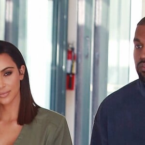 Kim Kardashian et son mari Kanye West sont allés déjeuner au restaurant Ysabel à West Hollywood, le 31 juillet 2016