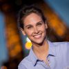 Exclusif - Ophélie Meunier - Concert "UEFA Euro 2016 Le Grand Show d'Ouverture" dans la fan-zone à la veille du 1er match de l'EURO 2016 sur le Champ-de-Mars, au pied de la Tour Eiffel à Paris le 9 juin 2016. © Cyril Moreau/Bestimage