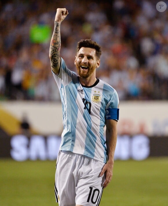 Lionel Messi lors de la Copa America Centenario à Chicago le 10 juin 2016.