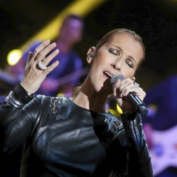 Exclusif - Céline Dion lors de l'enregistrement de l'émission "M6 Music Show - 100% Tubes 2016" à Paris. Le 15 juin 2016. L'émission sera diffusée le 7 septembre 2016 à 21:00 heures. © Dominique Jacovides / Bestimage