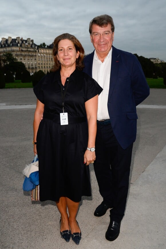 Xavier Darcos et sa femme Laure - Représentation de "La Bohème" à l'Hôtel des Invalides dans le cadre du festival Opéra en Plein Air à Paris le 6 septembre 2016. © Coadic Guirec/bestimage