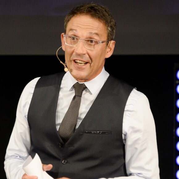 Julien Courbet - Conférence de presse de rentrée du groupe RTL à Paris le 7 septembre 2016. © Coadic Guirec / Bestimage