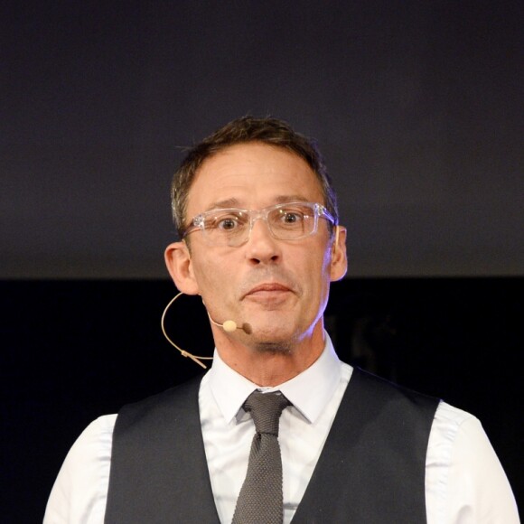 Julien Courbet - Conférence de presse de rentrée du groupe RTL à Paris le 7 septembre 2016. © Coadic Guirec / Bestimage