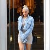 Kylie Jenner quitte le magasin Jeffrey dans le Meatpacking District. New York, le 8 septembre 2016.