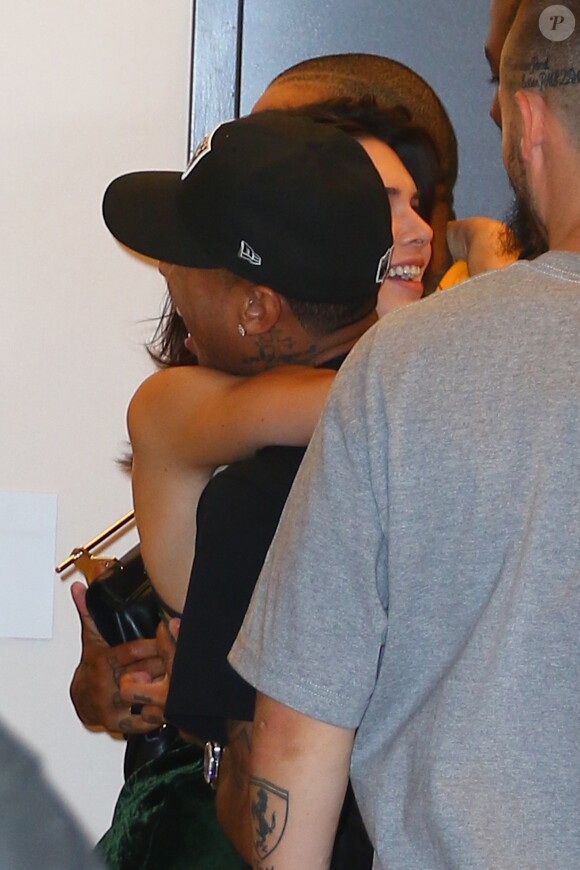 Kendall Jenner et Tyga à New York, le 8 septembre 2016.