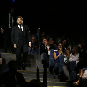 Jonah Hill lors de la remise des prix pendant la cérémonie de clôture du 42ème Festival du cinéma Américain de Deauville, à Deauville, France, le 10 septembre 2016. © Denis Guignebourg/Bestimage