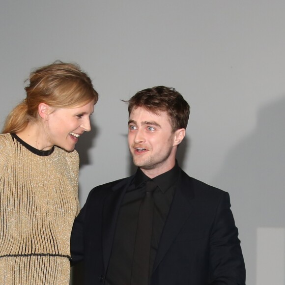 Clemence Poesy, enceinte, et Daniel Radcliffe lors de la première de "Imperium" au 42ème Festival du cinéma américain de Deauville, France, le 9 septembre 2016. © Denis Guignebourg/Bestimage