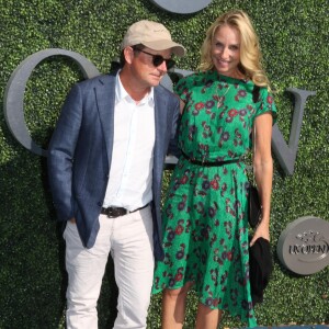 Michael J. Fox et sa femme Tracy à l'US Open le 11 septembre 2016 à New York pour la finale entre Stan Wawrinka et Novak Djokovic, remportée par le Suisse. © John Barrett/Globe Photos/Zuma Press/Bestimage