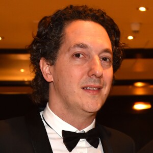 Exclusif - Guillaume Gallienne - L'équipe du film "The Little Prince" (Le Petit Prince) quitte l'hôtel Majestic pour aller monter les marches du film lors du 68e Festival International du Film de Cannes, à Cannes le 22 mai 2015.