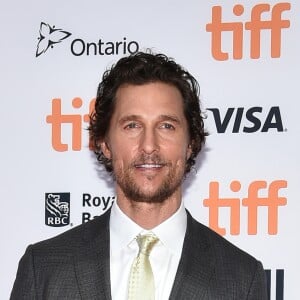 Matthew McConaughey lors de la première de "Sing" au Toronto International Film Festival, le 11 septembre 2016.