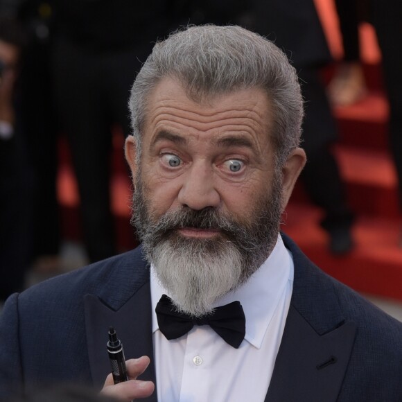 Mel Gibson - Tapis rouge du film "Hacksaw Ridge" lors du 73e Festival du Film de Venise, la Mostra, le 4 septembre 2016.