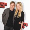 Ricky Schroder et son épouse Andrea - Première du film "Machete Kills" à Los Angeles, le 2 octobre 2013.