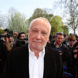 François Berléand - Soirée d'ouverture du 6e Festival International du Film Policier de Beaune avec un hommage à Johnny Hallyday pour l'ensemble de sa carrière cinématographique, le 2 avril 2014.
