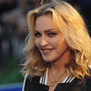 Madonna à la première de "The Beatles: Eight Days A Week - The Touring Years" au cinéma Odeon à Leicester Square à Londres, le 15 septembre 2016.