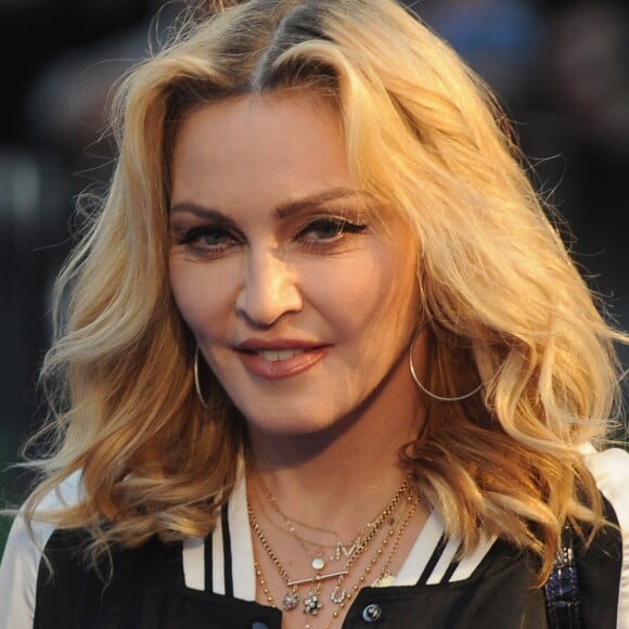 Madonna à la première de "The Beatles: Eight Days A Week - The Touring Years" au cinéma Odeon à Leicester Square à Londres, le 15 septembre 2016.