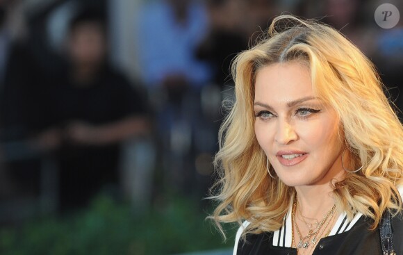 Madonna à la première de "The Beatles: Eight Days A Week - The Touring Years" au cinéma Odeon à Leicester Square à Londres, le 15 septembre 2016.