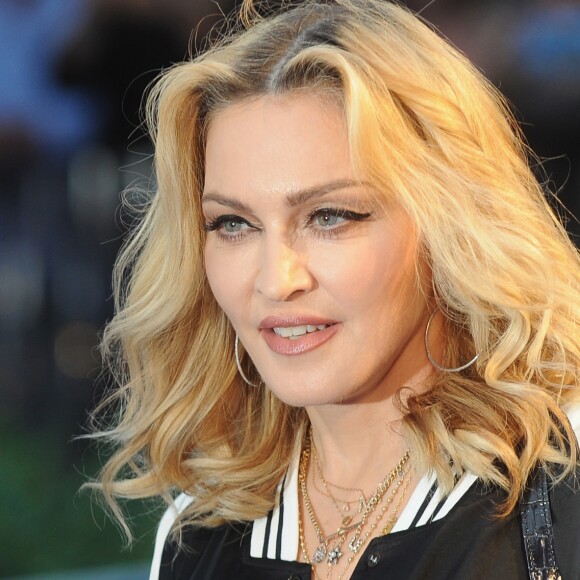 Madonna à la première de "The Beatles: Eight Days A Week - The Touring Years" au cinéma Odeon à Leicester Square à Londres, le 15 septembre 2016.