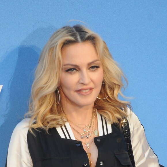 Madonna à la première de "The Beatles: Eight Days A Week - The Touring Years" au cinéma Odeon à Leicester Square à Londres, le 15 septembre 2016.