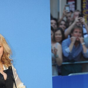 Madonna à la première de "The Beatles: Eight Days A Week - The Touring Years" au cinéma Odeon à Leicester Square à Londres, le 15 septembre 2016.