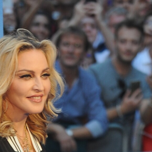 Madonna à la première de "The Beatles: Eight Days A Week - The Touring Years" au cinéma Odeon à Leicester Square à Londres, le 15 septembre 2016.