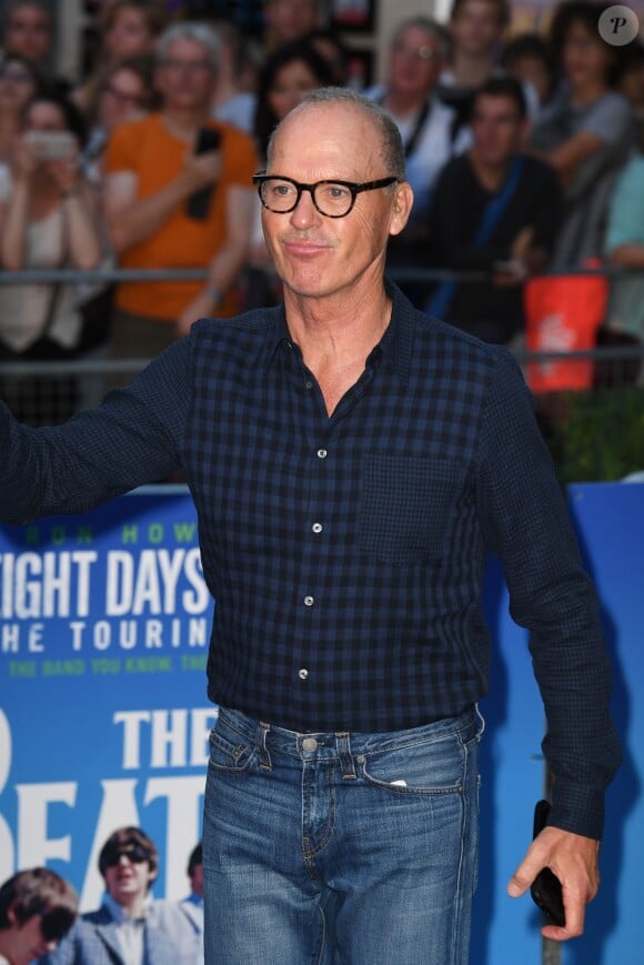Michael Keaton à la première de "The Beatles: Eight Days A Week - The Touring Years" au cinéma Odeon à Leicester Square à Londres, le 15 septembre 2016.