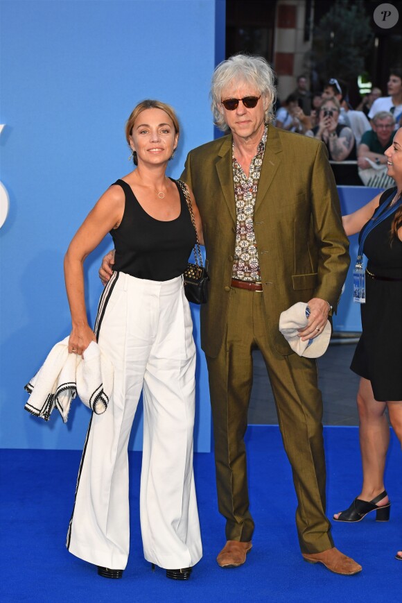 Bob Geldof et sa femme Jeanne Marine à la première de "The Beatles: Eight Days A Week - The Touring Years" au cinéma Odeon à Leicester Square à Londres, le 15 septembre 2016.