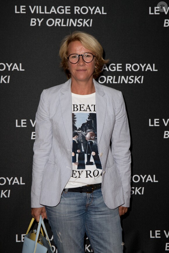 Exclusif - Ariane Massenet  à l'Inauguration du Village Royal By Richard Orlinski à Paris le 15 septembre 2016. © Bellak-Moreau/Bestimage