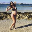 Daniela Martins enceinte, en bikini, sur Instagram, juin 2016